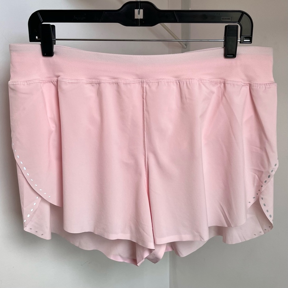 Lululemon • 12 • Soft Light Pink Find Your Pace Running Shorts